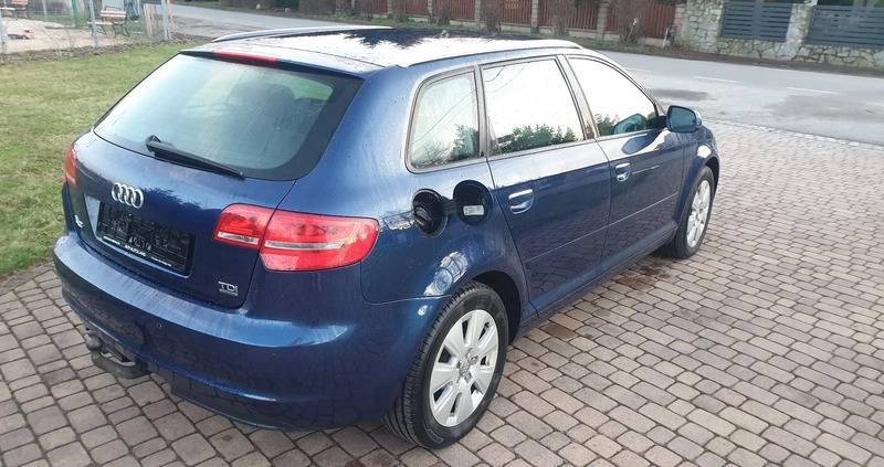 Audi A3 cena 31999 przebieg: 260569, rok produkcji 2010 z Piotrków Kujawski małe 781